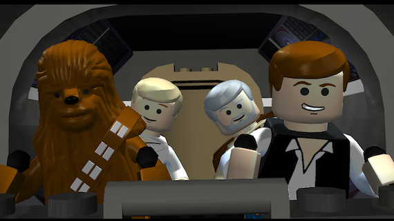 LEGO Star Wars The Complete Saga - Aboard the Falcon